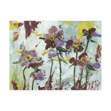 Trademark Fine Art Melissa Wang 'Floral' Canvas Art, 18x24 WAG14066-C1824GG